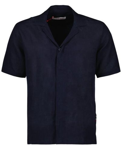 Orlebar Brown Short sleeve shirts - Blau