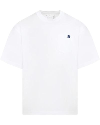 Sacai T-Shirts - White