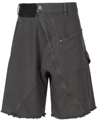 JW Anderson Shorts > casual shorts - Gris