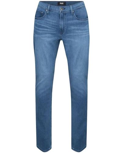 PAIGE Slim fit jeans in boxter - Blau