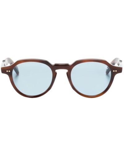 Cutler and Gross Gafas de sol marrón/havana estilo uso diario - Blanco