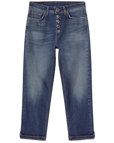 Dondup Pantaloni koons gioiello - Blu