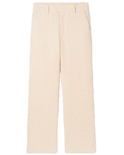 Séfr Straight Trousers - Natural