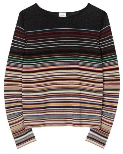 PS by Paul Smith Round-Neck Knitwear - Black