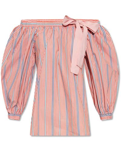 See By Chloé Striped top - Rose