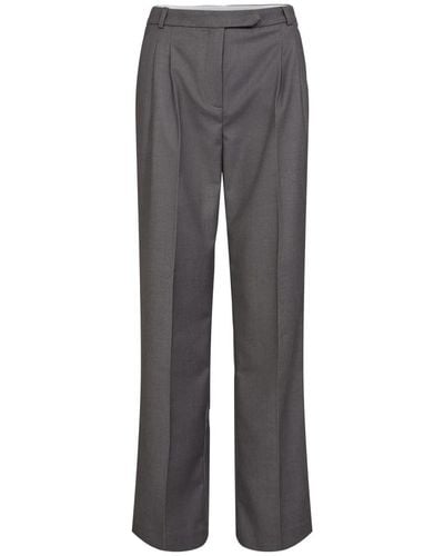 Designers Remix Trousers > suit trousers - Gris