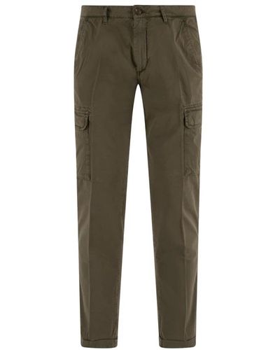40weft Slim-Fit Trousers - Green