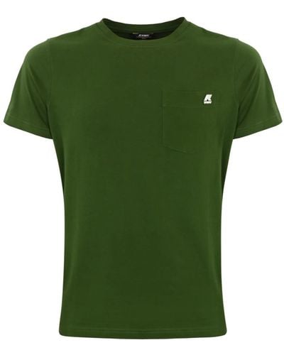 K-Way T-shirts - Grün