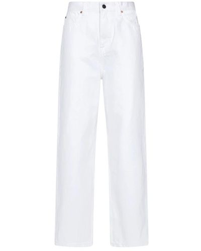 Wardrobe NYC Weiße low rise jeans