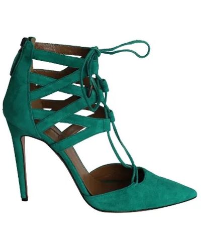 Aquazzura Shoes > heels > pumps - Vert