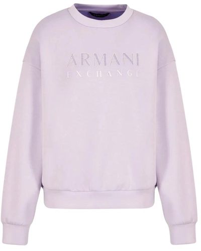 Armani Exchange Sweatshirts - Morado
