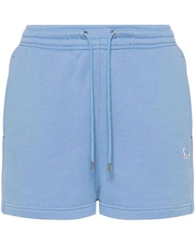 Maison Kitsuné Short shorts - Blau