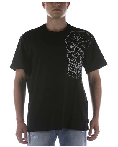 Iuter Skull tee schwarzes t-shirt