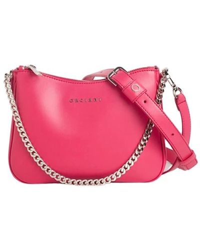 Orciani Mini new moon schultertasche - Pink