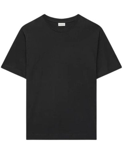 Dries Van Noten T-Shirts - Black