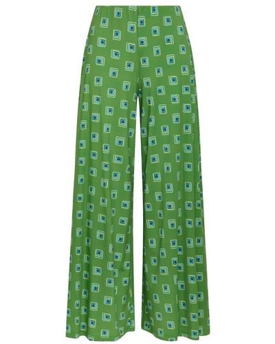 Maliparmi Trousers > wide trousers - Vert