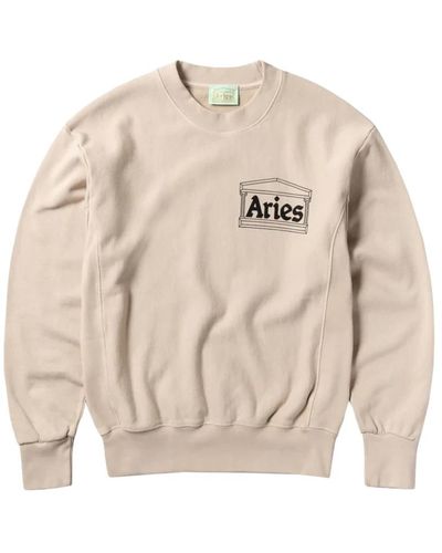 Aries Premium temple sweatshirt - Neutro