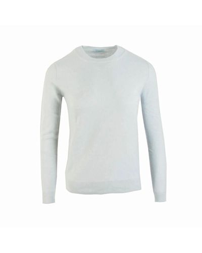 Malo Light blue Cashmere Crewneck Sweater - Blau
