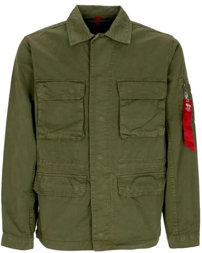 Alpha Industries Workwear jacket man field jacket lw - Verde