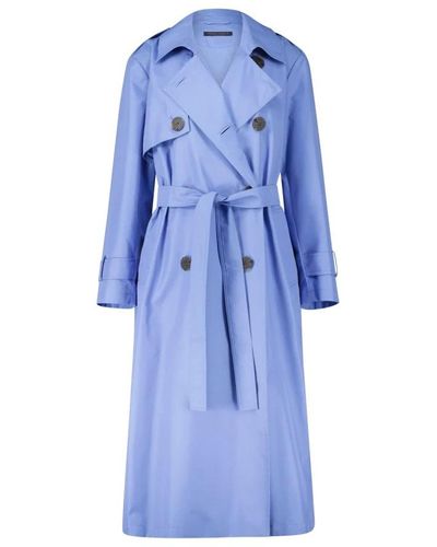 Marina Rinaldi Trench Coats - Blue