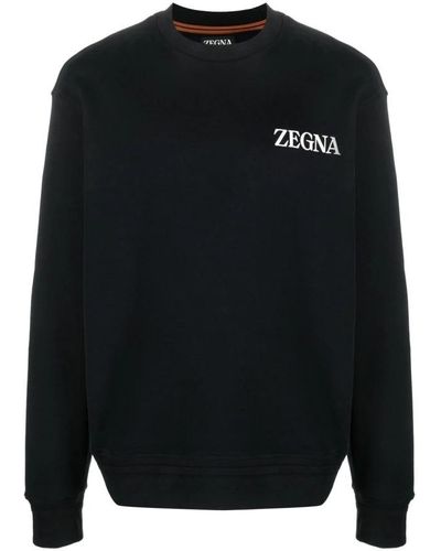 Zegna Sweatshirts - Black