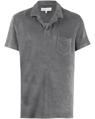Orlebar Brown Polo Shirts - Grey