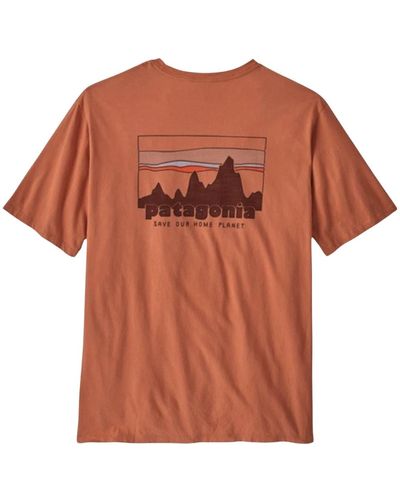 Patagonia T-Shirts - Orange