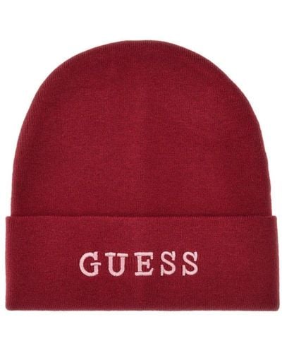 Guess Accessories > hats > beanies - Rouge
