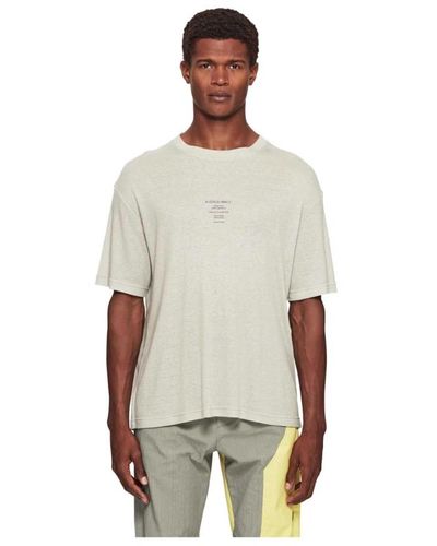 A_COLD_WALL* Artisan lightweight t-shirt in grigio - Verde