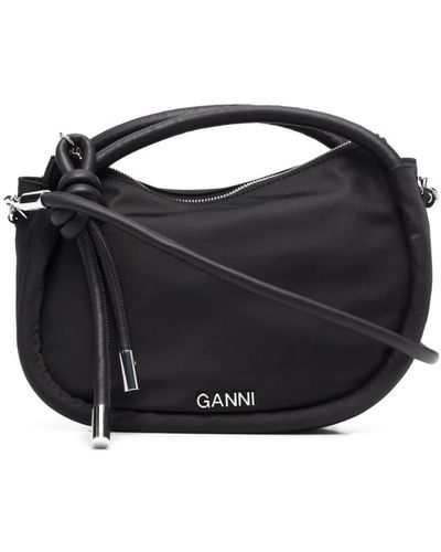Ganni Shoulder Bags - Black