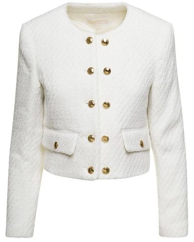 Michael Kors Jackets > tweed jackets - Blanc