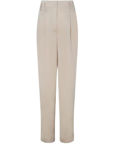 Genny Straight trousers - Natur