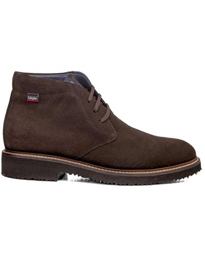 Callaghan Lace-Up Boots - Brown