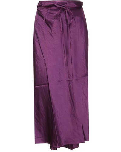 Acne Studios Midi Skirts - Purple