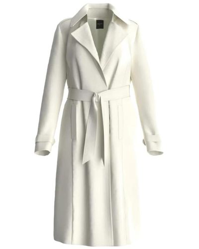 Guess Elegante trench rain coat - Blanco