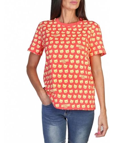 Moschino Tops > t-shirts - Orange