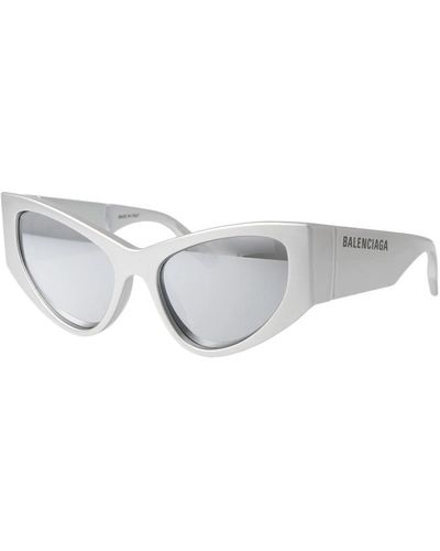 Balenciaga Stylische sonnenbrille bb0300s - Mettallic