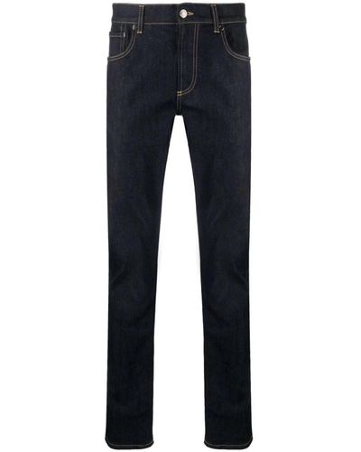 Alexander McQueen Jeans > straight jeans - Bleu