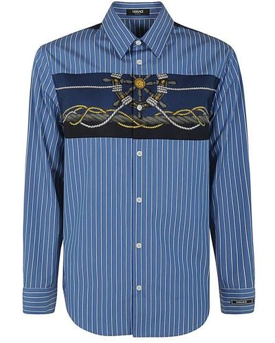 Versace Casual shirts - Blau