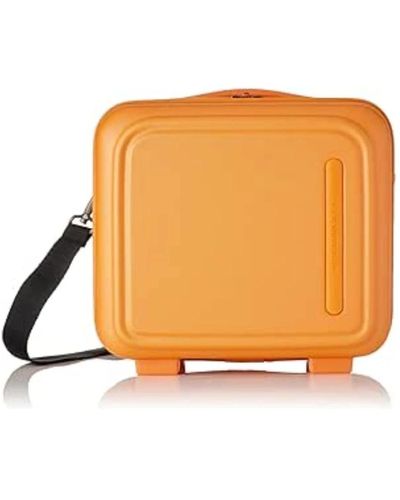 Mandarina Duck Logoduck beauty case - elegante e compatto - Arancione