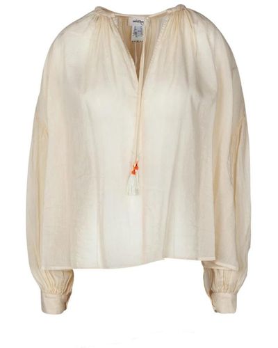 Ottod'Ame Blouses - Natural