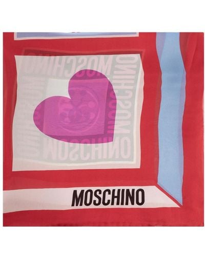Moschino Accessories > scarves > silky scarves - Rouge