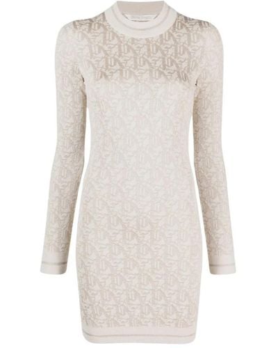 Palm Angels Knitted Dresses - White