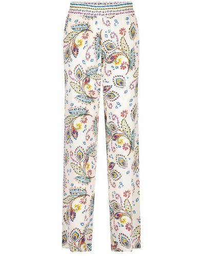 Riani Wide trousers - Metálico