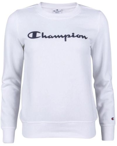 Champion Sweatshirt langarm rundhals - Blau