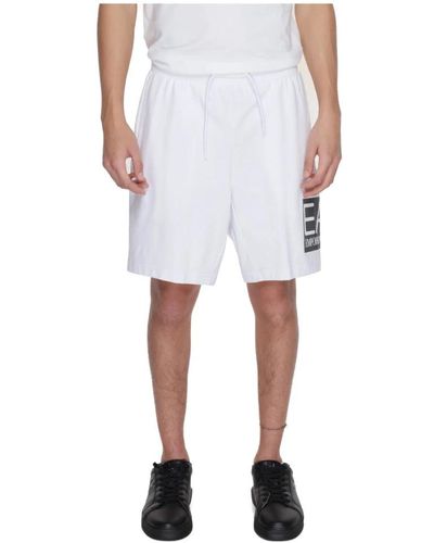 EA7 Casual Shorts - White