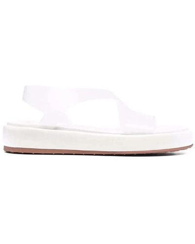 Gianvito Rossi Flat Sandals - White