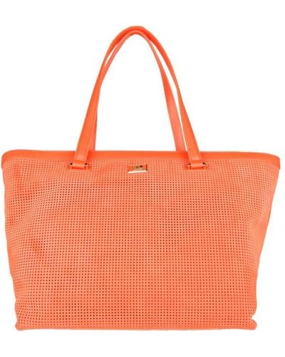 Class Roberto Cavalli Perforierte handtasche - Orange