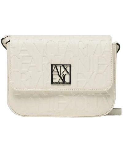Armani Exchange Cross Body Bags - Natural