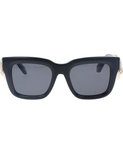 Roberto Cavalli Stylische sonnenbrille mit gläsern - Blau